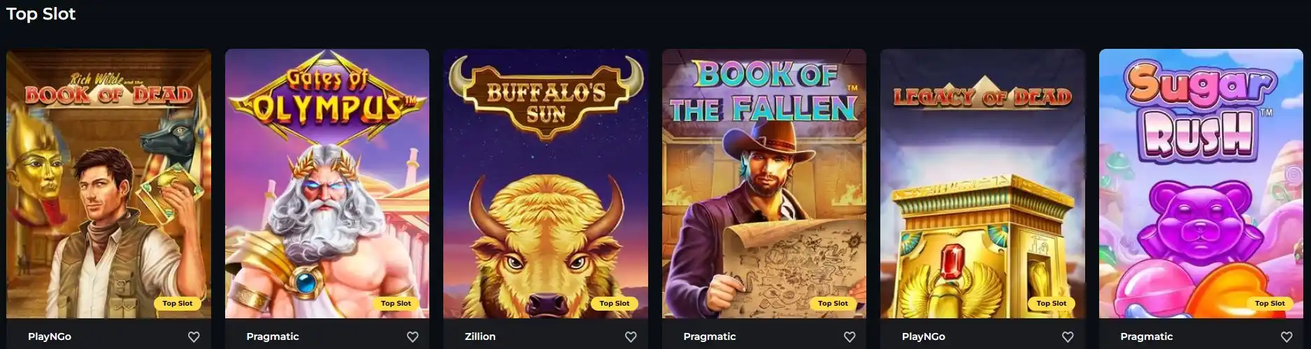 Boomerang casino top slots